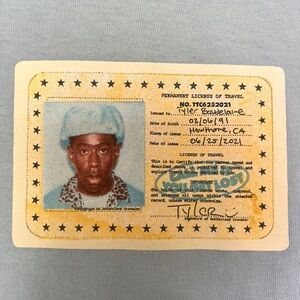 Authentic Tyler, The Creator Concert Merch
